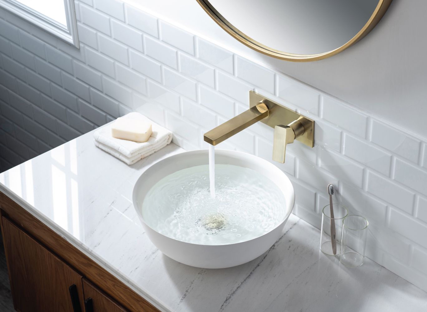 Isenberg sink and faucet