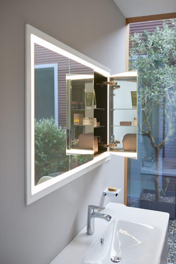 Duravit mirrored medicine cabinet